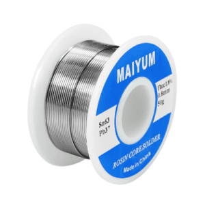 Solder Wire, Rosin Core, 0.8 mm Dia, 1.8% Flux, Tin 63 / Lead 37