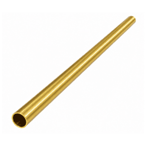 Round Brass Tube, Grade 260, ID 3.1 x OD 4 x 0.45 mm Wall, 50 mm Long