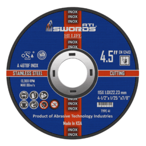 Vaultex Premium Universal Thin Cutting Disc ( Type 41 )-4.5'' SS 115mm*1.0mm*22.23mm