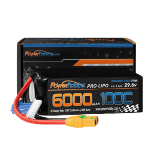 8S 29.6V 6000mAh 100C LiPo Battery with XT90 Plug