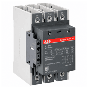 ABB Contactor AF205-30-11-13, 1NO+1NC, 100-250V AC/DC, 3P, 205A, 1SFL527002R131