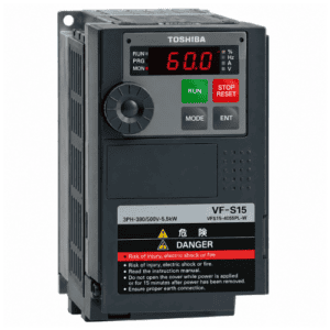 TOSHIBA VECTOR INVERTER VFS15-4055PL-W 5.5KW - 3x380VAC - 3x380÷500VAC - 0÷10V VFS15