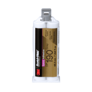 3M Scotch-Weld Epoxy Adhesive DP190, Gray, 48.5 mL Duo-Pak