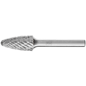 PFERD TOOLS 21001076 - Tungsten carbide high-performance burr ALLROUND tree shape with radius end RBF universal coarse