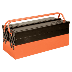 Bahco 1497MBF550 Tool Box (Empty), Metal, Black / Orange