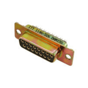 DAM15SE-Circular MIL Spec Connector DSUB 15 F PCB G ZINC